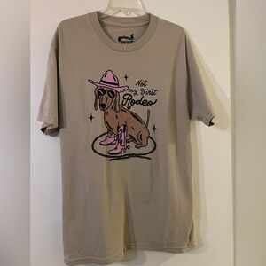 NWOT Not My First Rodeo Rodeo Bean Goods Sz L